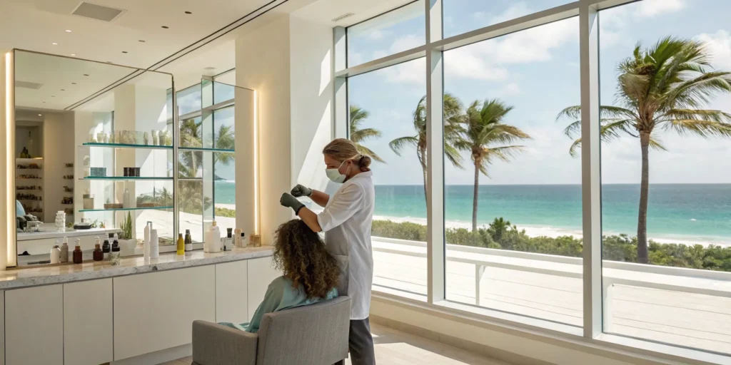 Dreadlock buildup removal service in Palm Beach Gardens, FL.